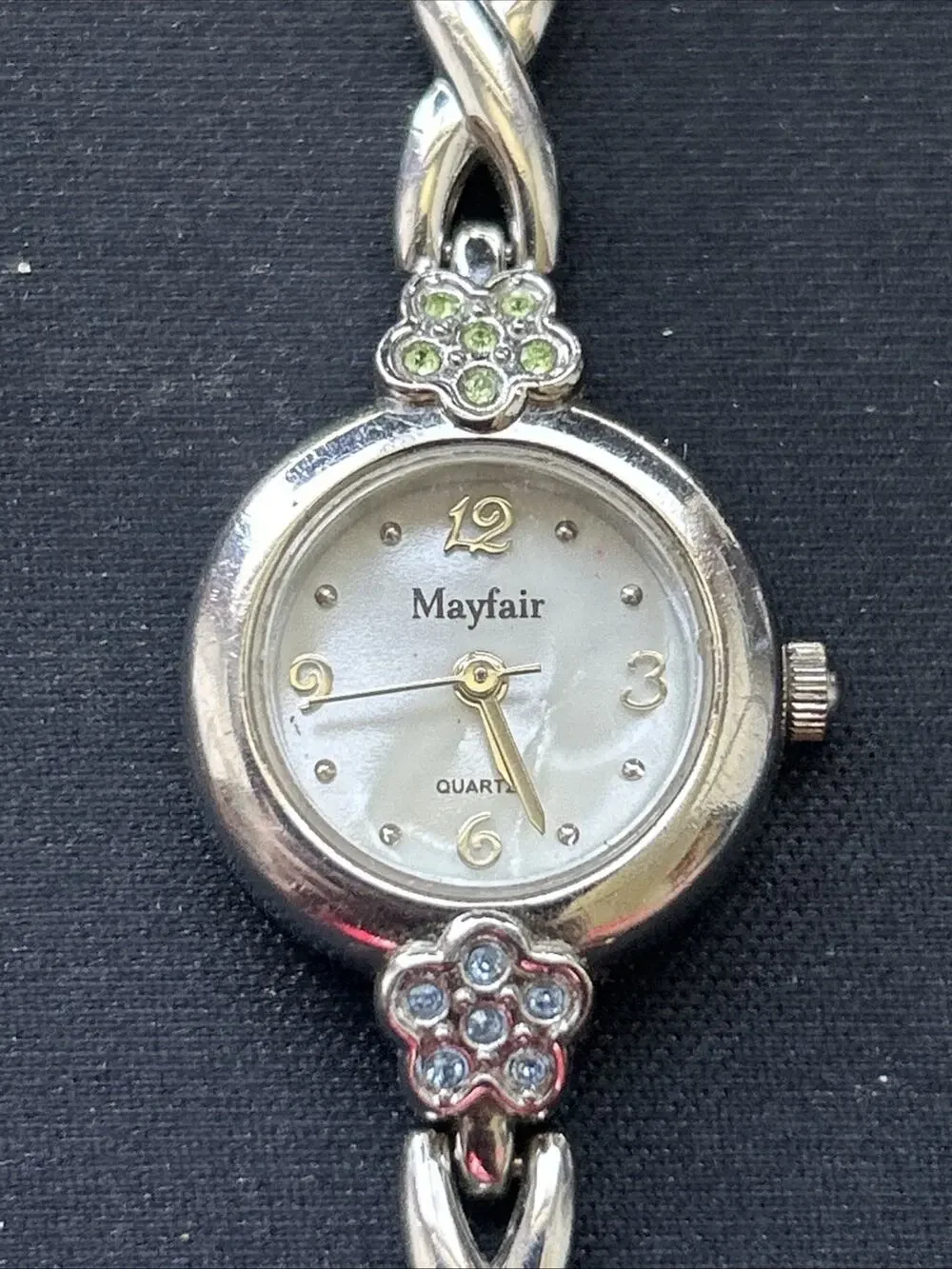 Mayfair Silver Tone Women’s Quartz Watch